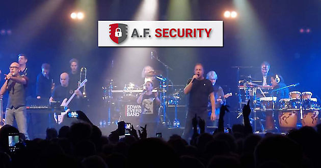 Edwin Evers Band in Fabriek De Toekomst - Beveiligingsbedrijf A.F. Security Winschoten