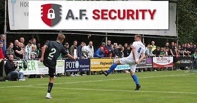 Voetbalwedstrijd FC Groningen - ASVB Blijham beveiligd Beveiligingsbedrijf A.F. Security Winschoten