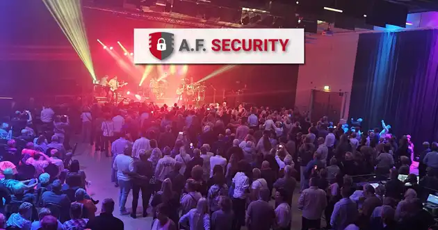 Beveiliging bij Live in Gronau: Tribute to The Cats Band Beveiligingsbedrijf A.F. Security Winschoten