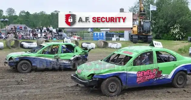 Veiligheid op volle toeren bij Crazy Race Termunten Beveiligingsbedrijf A.F. Security Winschoten
