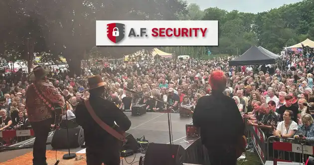 A.F. Security en Feenstra's Friet op Rock-On Outdoor Festival 2025 Beveiligingsbedrijf A.F. Security Winschoten