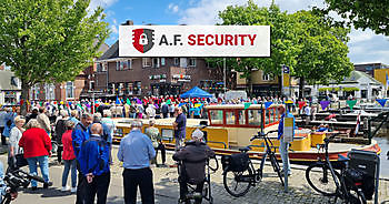A.F. Security beveiligt Leutje Sail in Veendam Beveiligingsbedrijf A.F. Security Winschoten