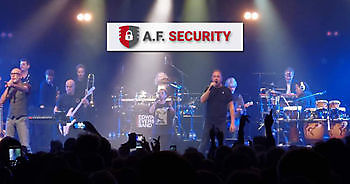 Edwin Evers Band in Fabriek De Toekomst Beveiligingsbedrijf A.F. Security Winschoten