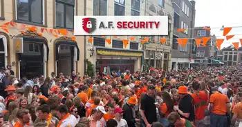 Beveiliging op Koningsdag in Groningen bij Mesacosa - Beveiligingsbedrijf A.F. Security Winschoten